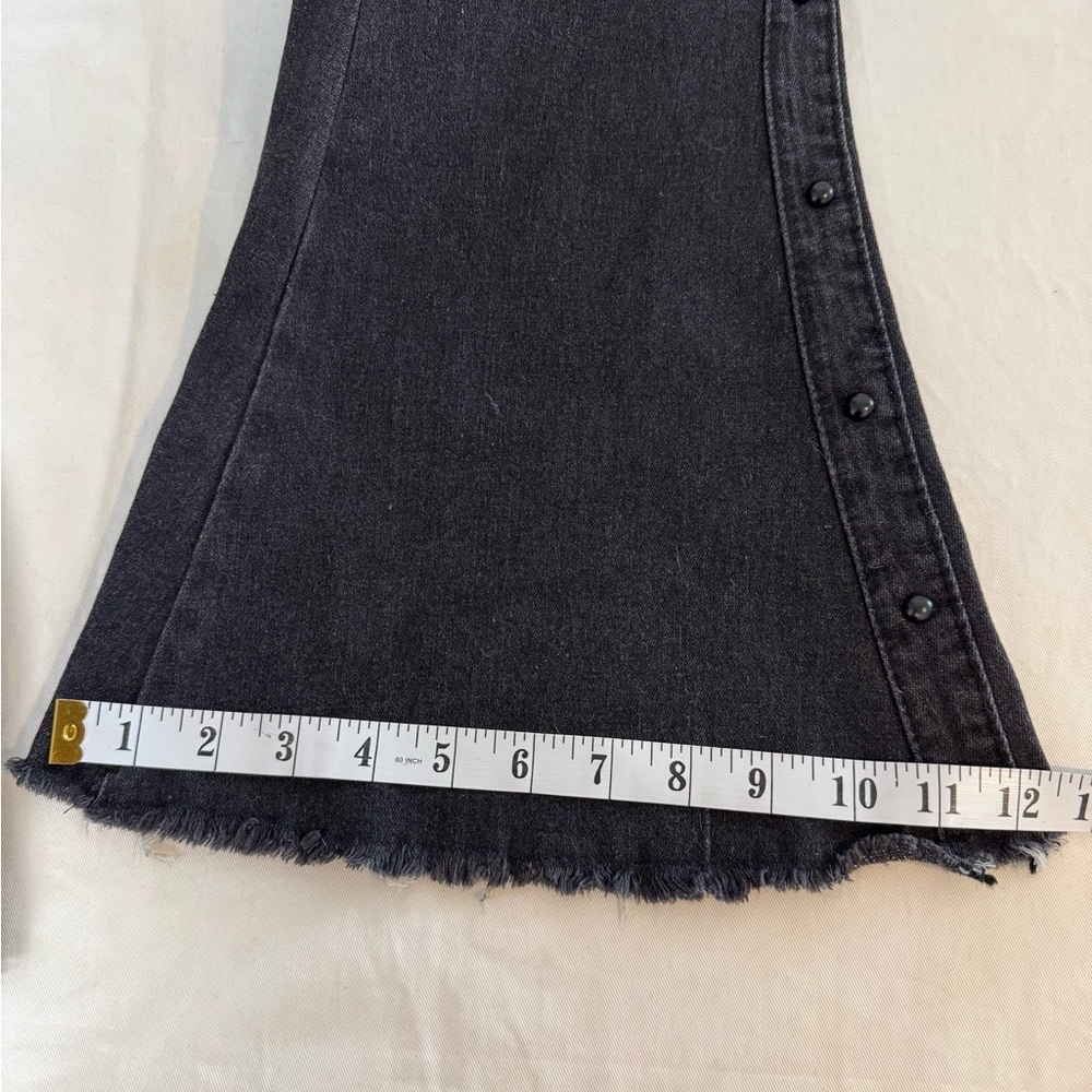 Flared Jeans Women's High Waist Slim Fit Bell Bottom Straight Bootcut Denim 2XL - Picture 11 of 11